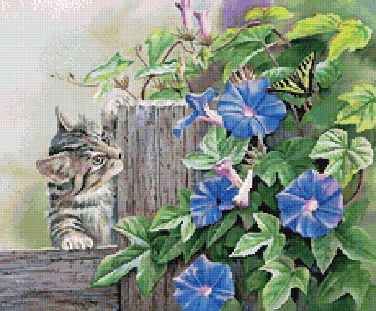 №2746216 - до 240 крестиков, котики - предпросмотр