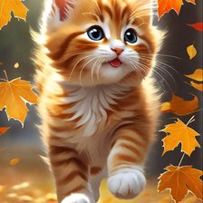 Схема вышивки «Рыжик»