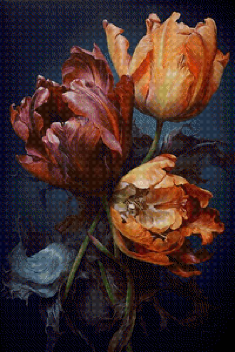 Цветы,тюльпаны - предпросмотр