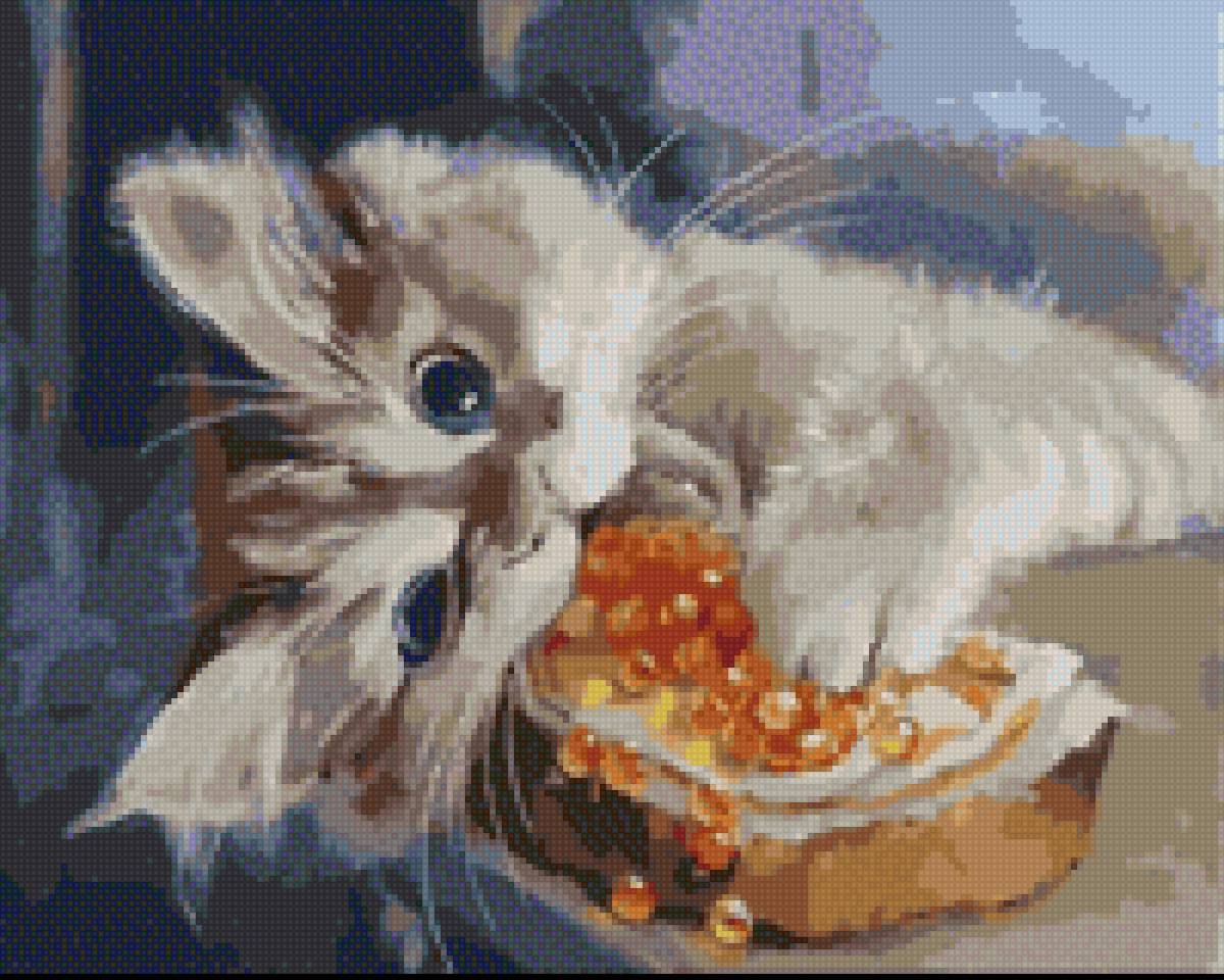 Koт с бутербродам 2 - предпросмотр