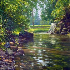 Схема вышивки «Умиротворение»