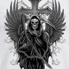 Схема вышивки «Death»