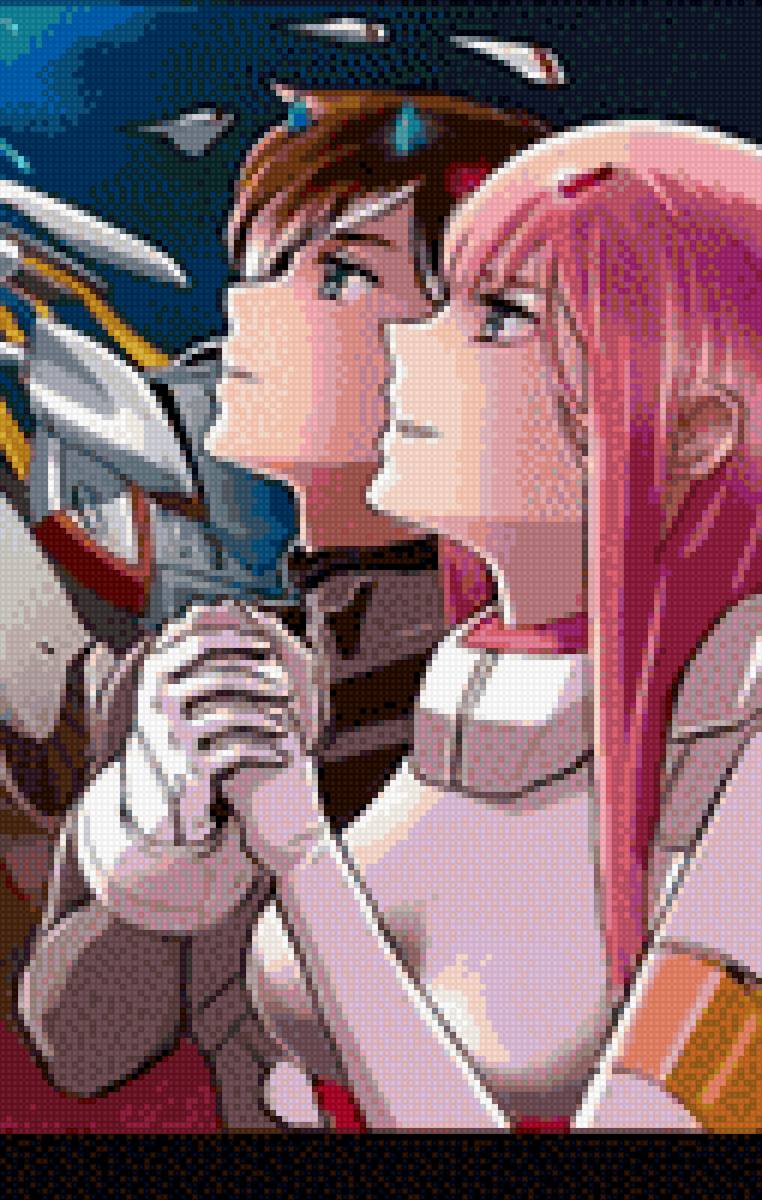 Аниме - мальчик, аниме, хиро, девочка, 002 - предпросмотр