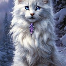 Схема вышивки «Снежана»