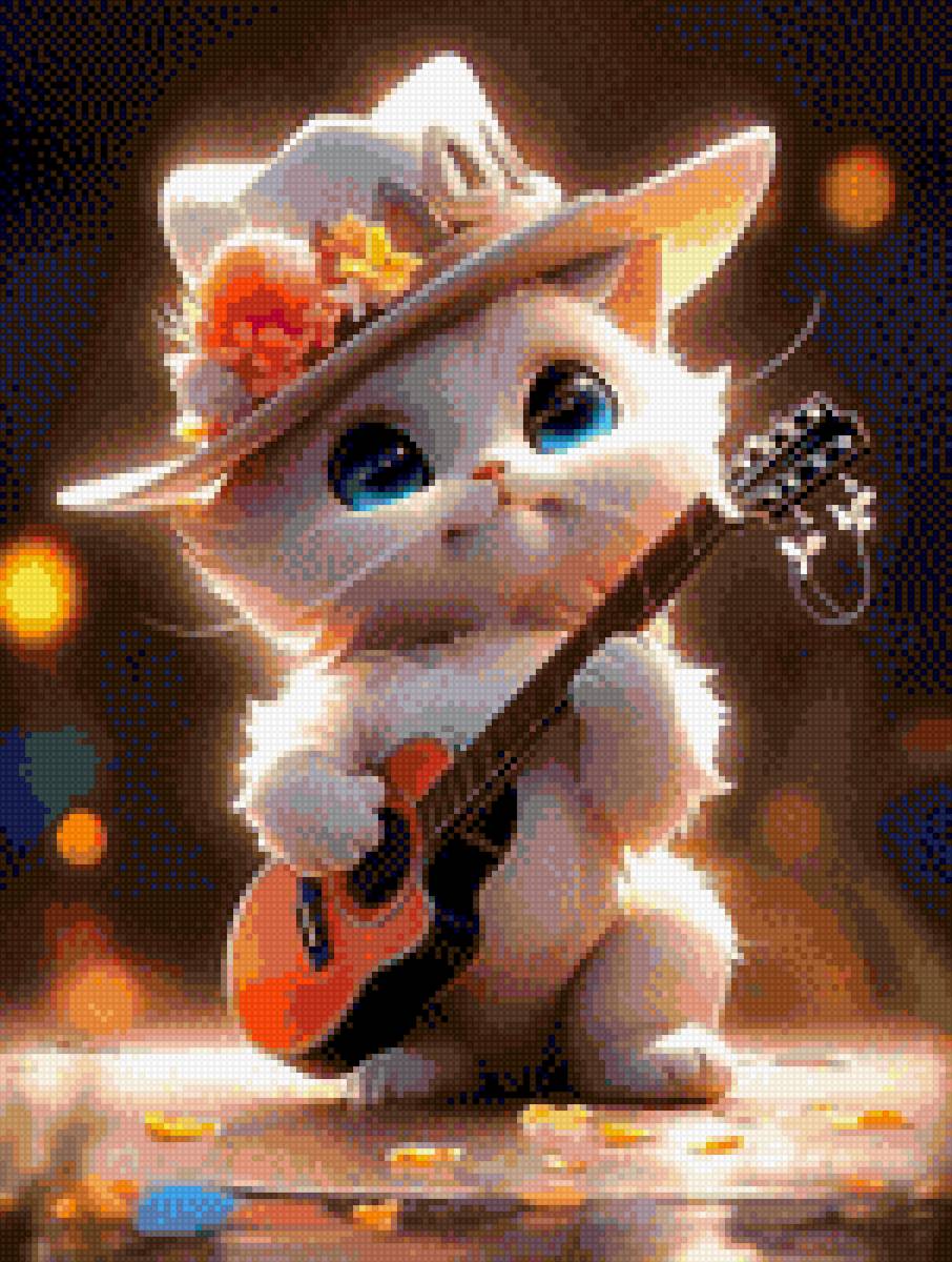 Michi musico - gatos - предпросмотр