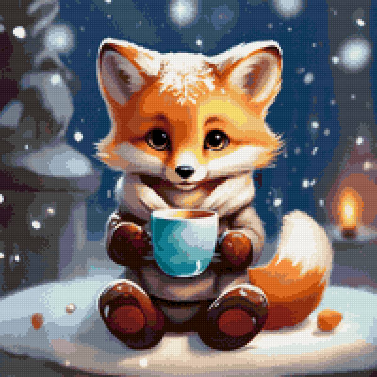 ЛИСЕНОК - лиса - предпросмотр