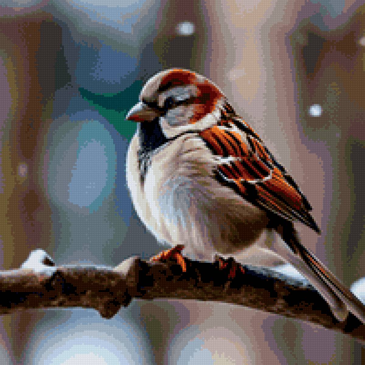 воробей - воробей - предпросмотр