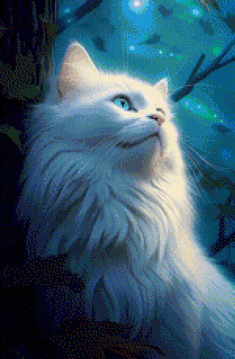 Gato de luna - gatos - предпросмотр