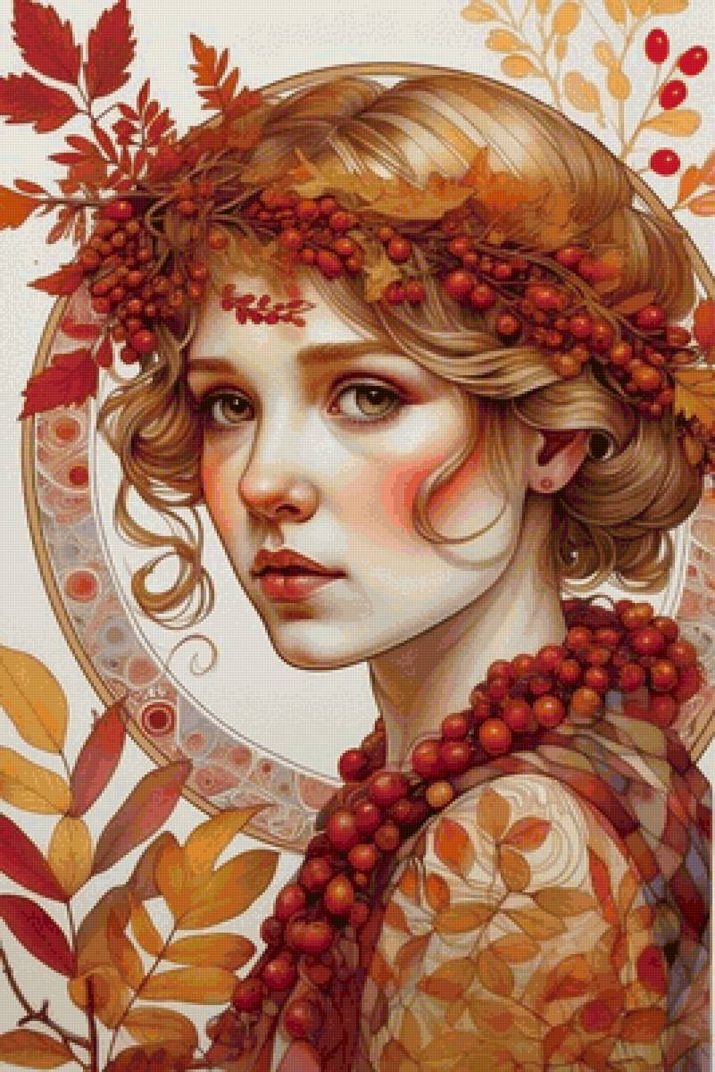 девушка - арт - предпросмотр