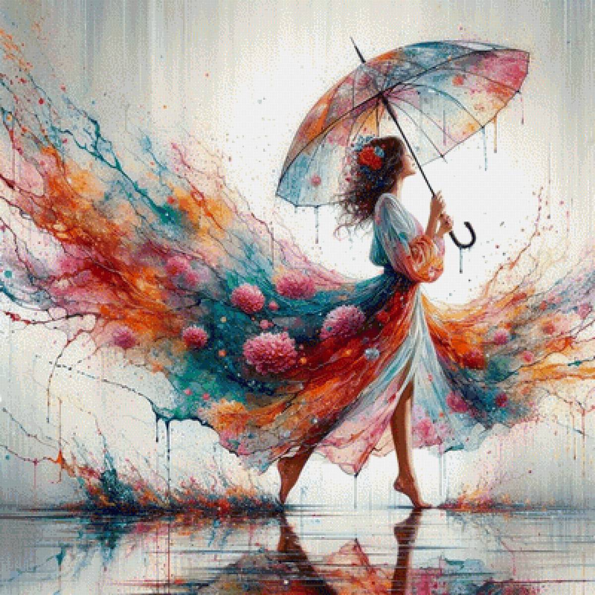 Viata in culori - doamna - предпросмотр