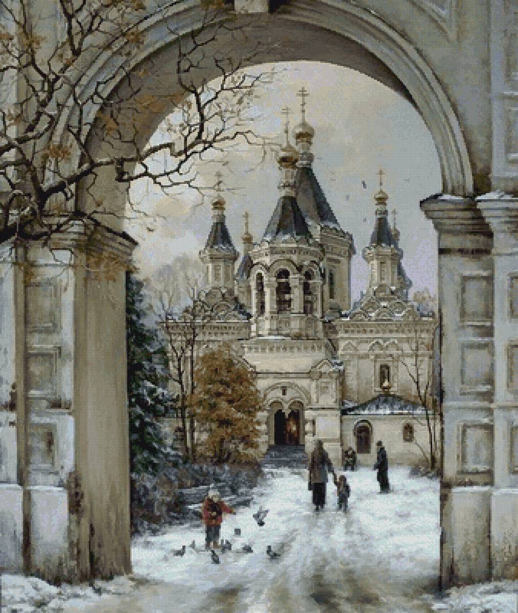 Храм Архангела Михаила - москва, храм, русский, артамонов, валерий артамонов - предпросмотр