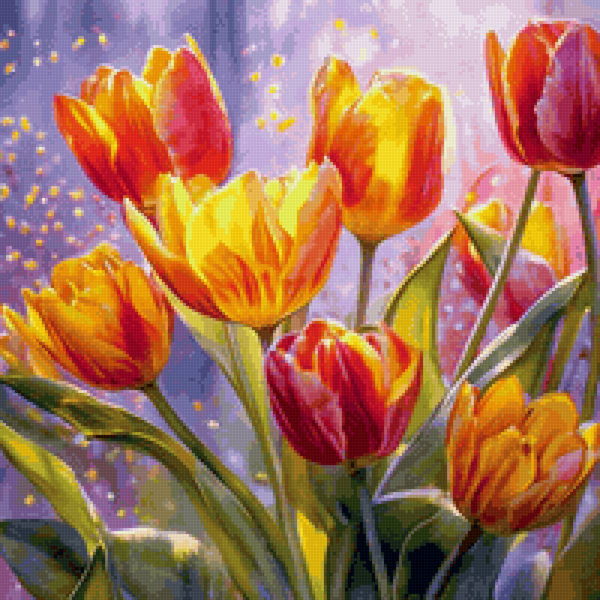 тюльпан - весна, тюльпан - предпросмотр