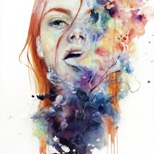 Схема вышивки «Дым»