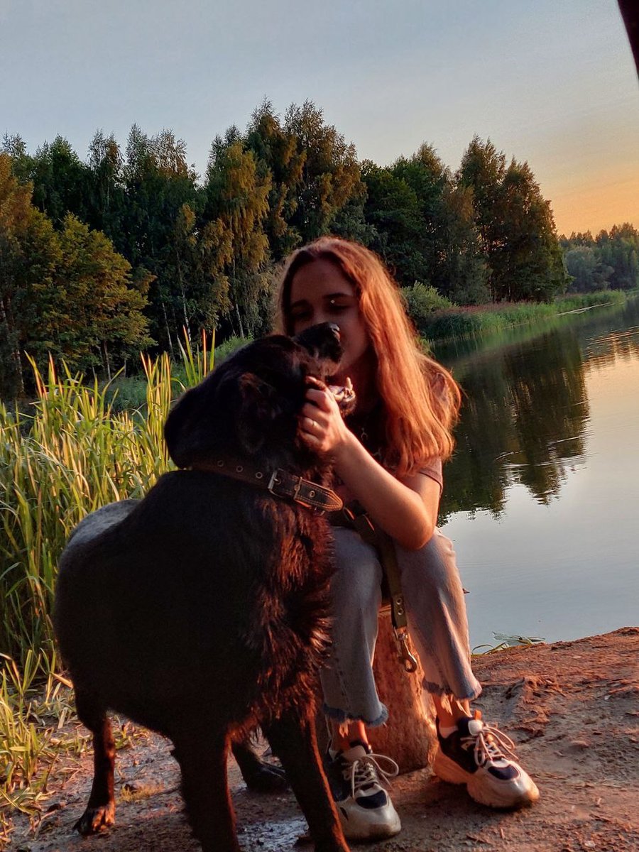 прогулка на берегу - оригинал