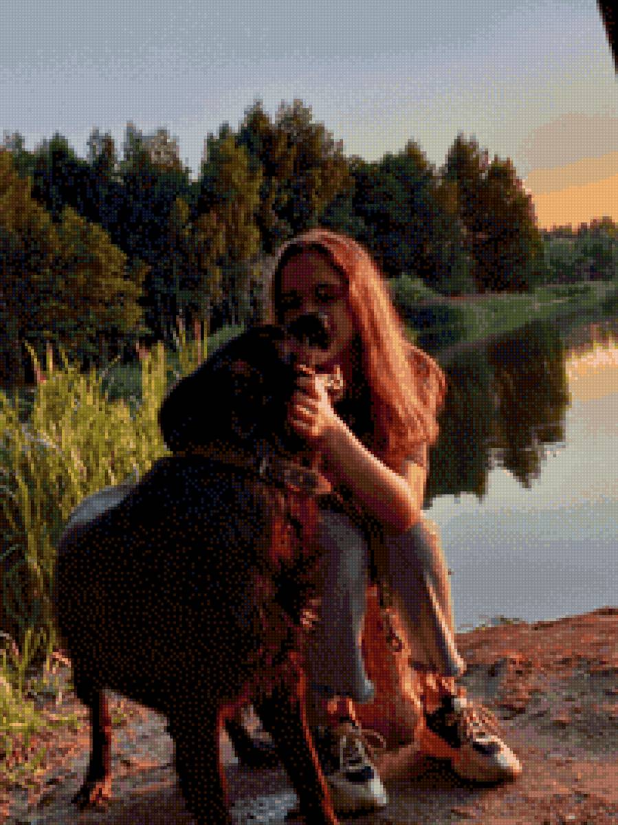 прогулка на берегу - предпросмотр