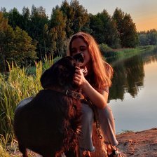 Схема вышивки «прогулка на берегу»