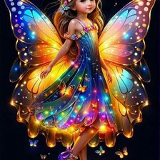 Схема вышивки «Фея»