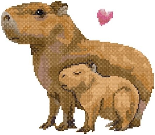 капибара - капибара, животные - оригинал