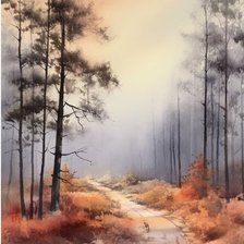 Схема вышивки «Mežs»