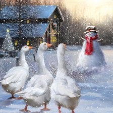 Схема вышивки «Новогоднее»