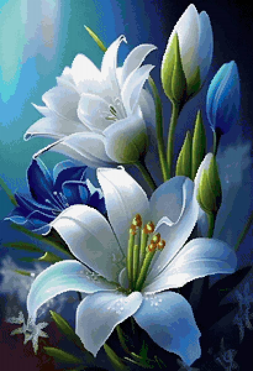 лилии - предпросмотр