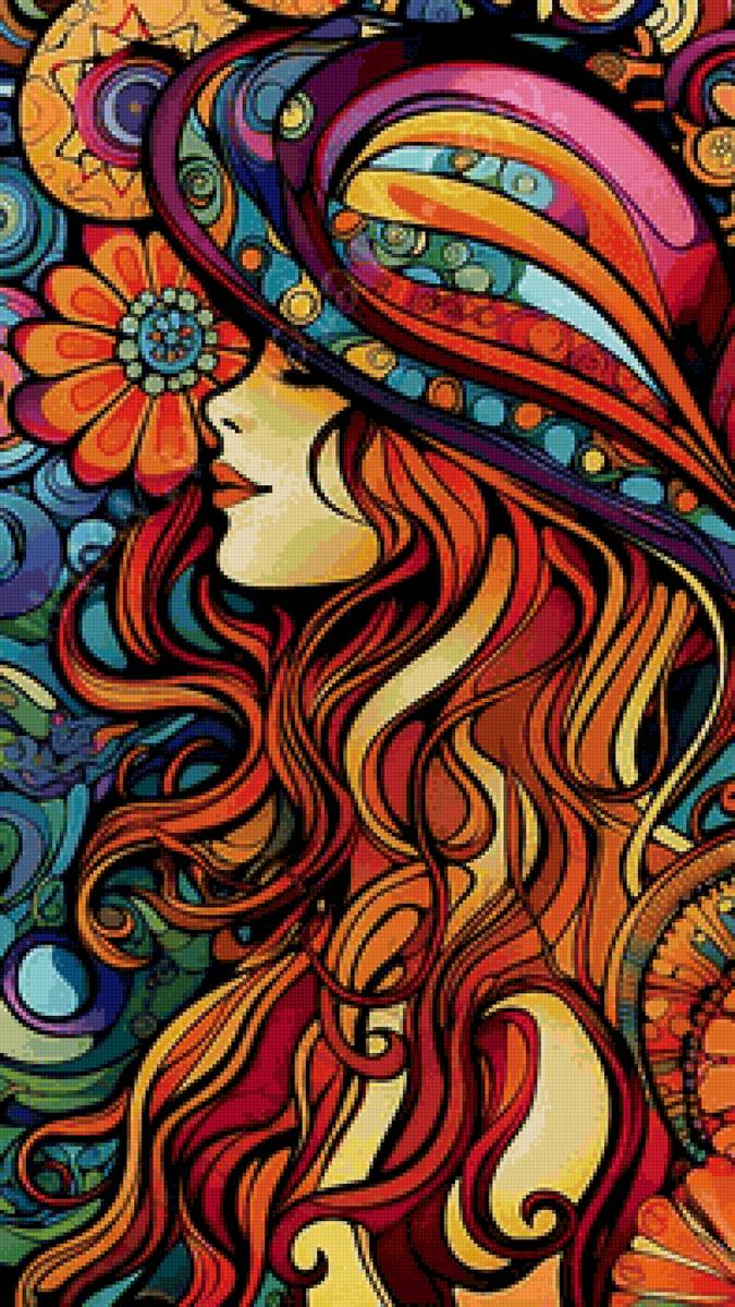 дама - арт - предпросмотр