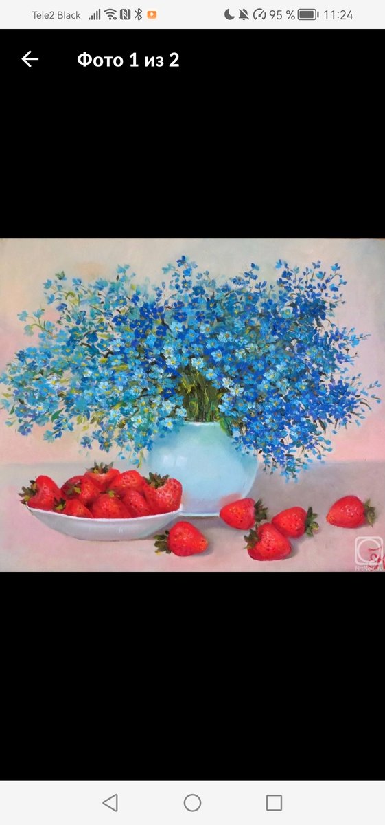 Васильки - лютики, ромашки, цветы - оригинал