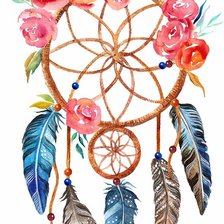 Схема вышивки «Ловец снов»