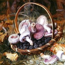 Схема вышивки «дары осени»