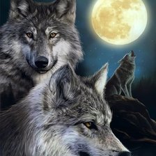 Схема вышивки «Вой»