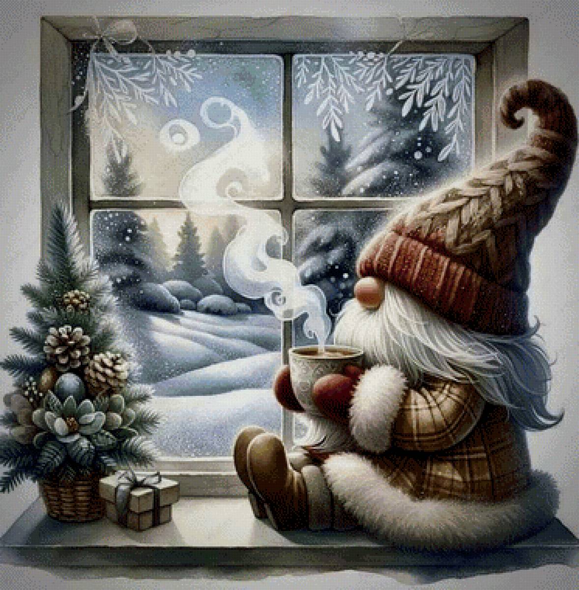 В ожидании Нового года - открытка, новый год - предпросмотр