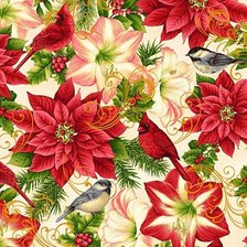 Схема вышивки «подушка рождество»