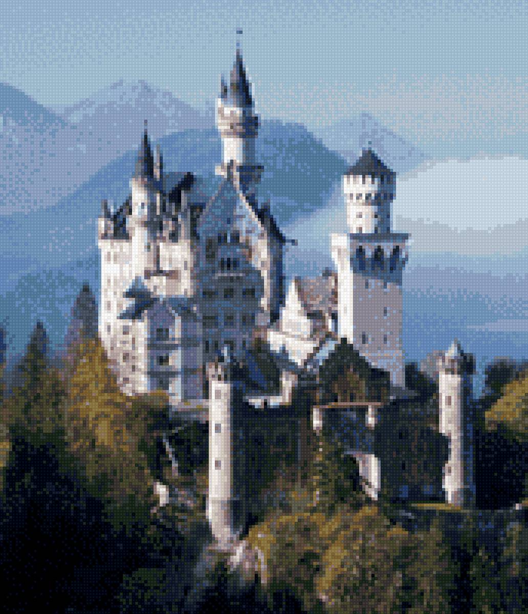 Замок - замок - предпросмотр