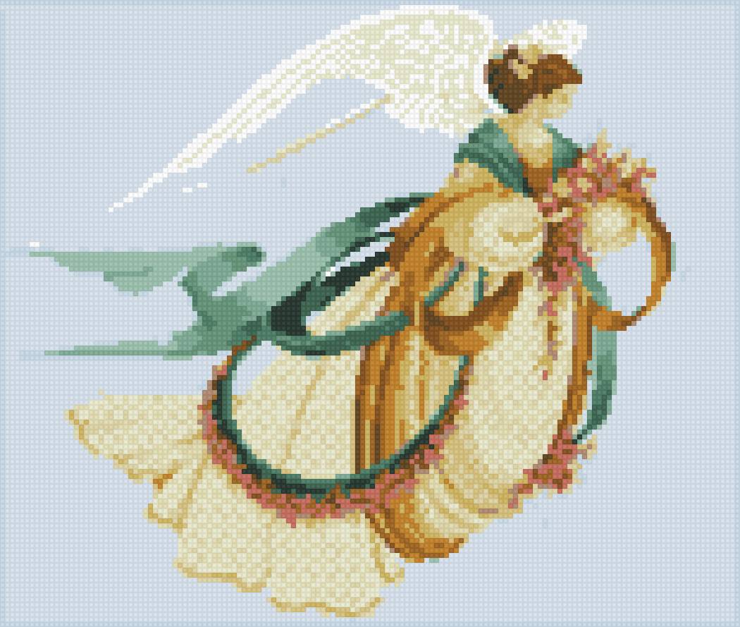 Ангел цветов - предпросмотр