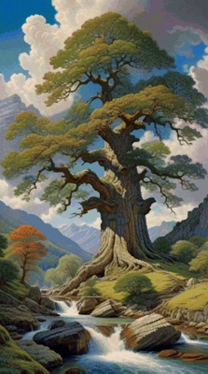 Вековой дуб - предпросмотр