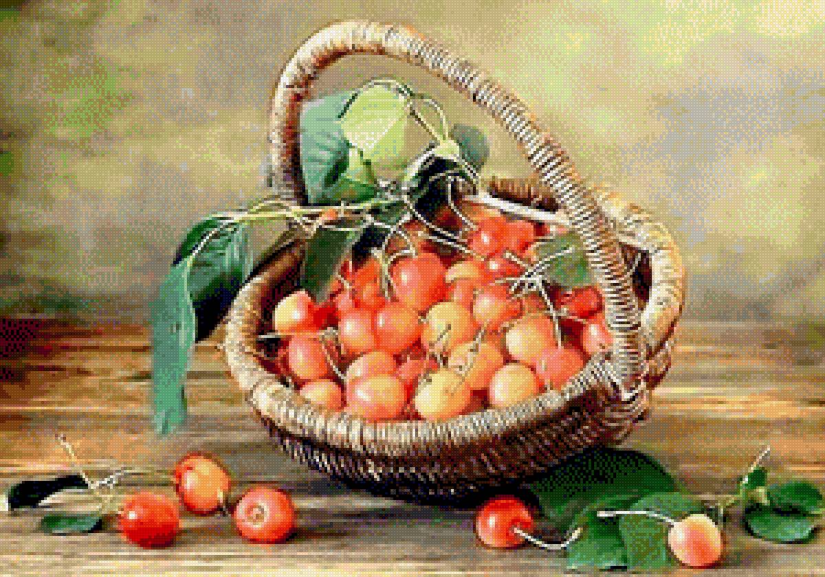 Cos cu cirese - natura - предпросмотр