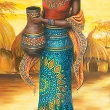 Схема вышивки «NEGRA PAU 2»