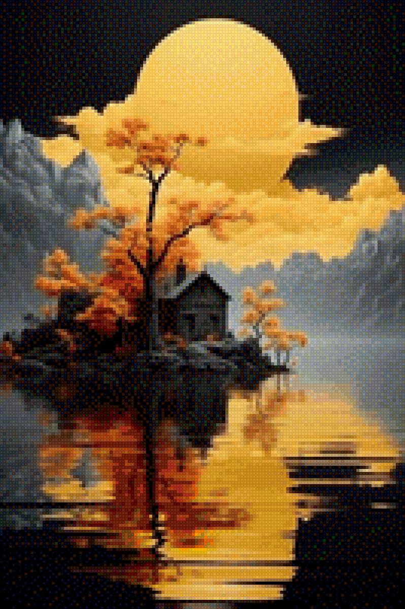 луна - ночь, луна - предпросмотр