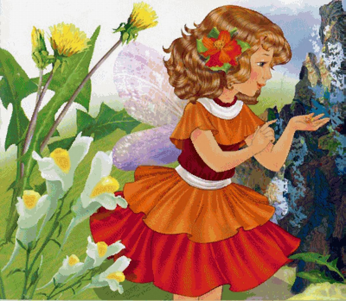 №2761920 - феечка, девочка, детское - предпросмотр