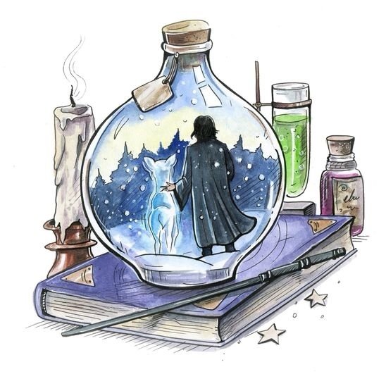 Северус Снейп - гарри поттер - оригинал