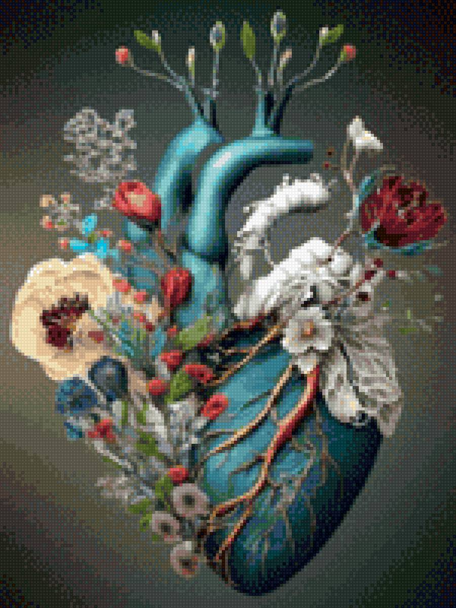 Цветущее сердце - предпросмотр