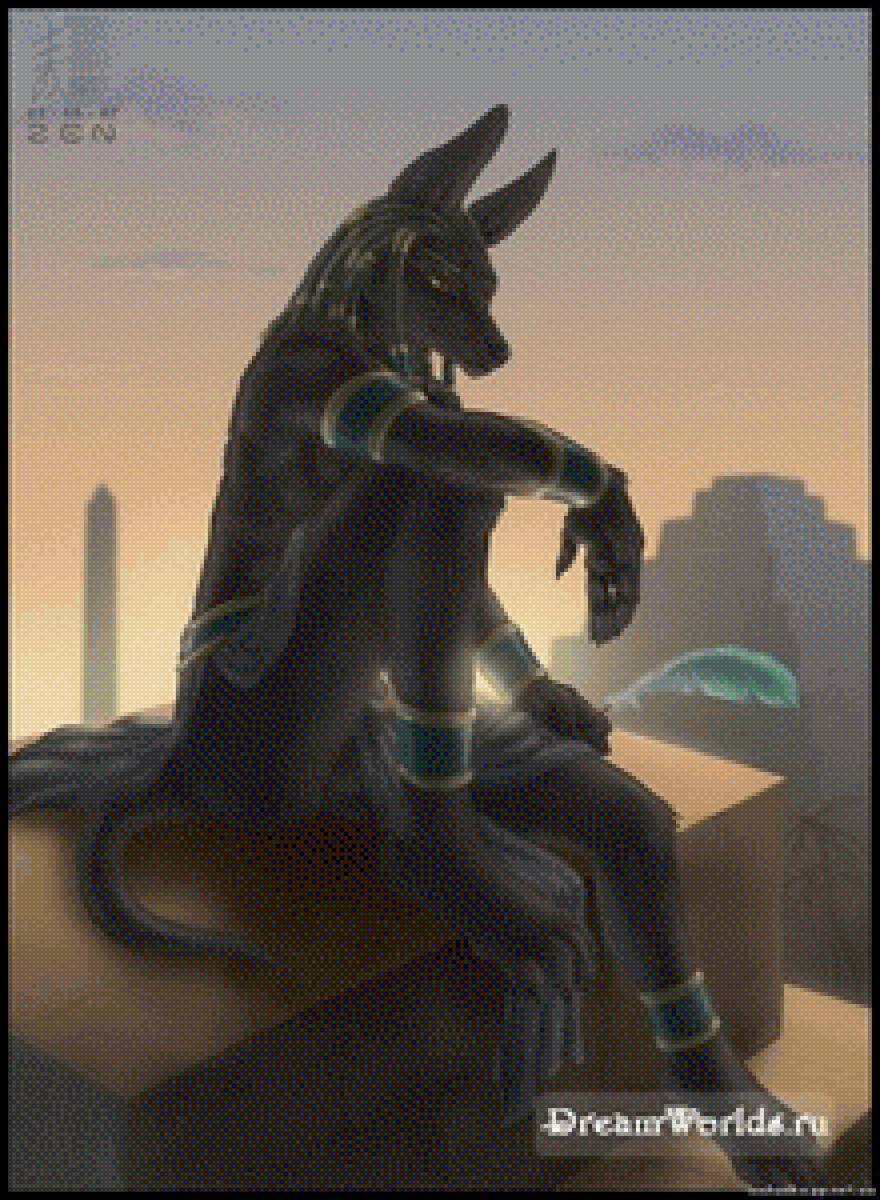 Анубис - анубис, боги, египет - предпросмотр