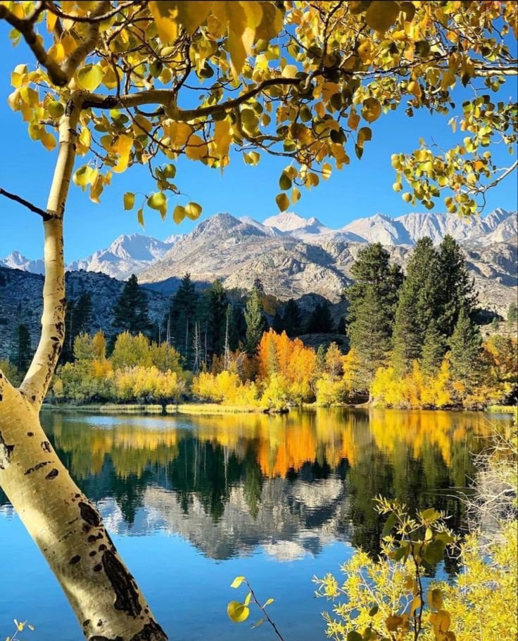 Осень в горах - горы - оригинал