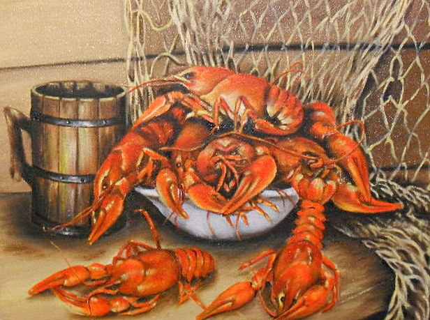натюрморт с раками - оригинал