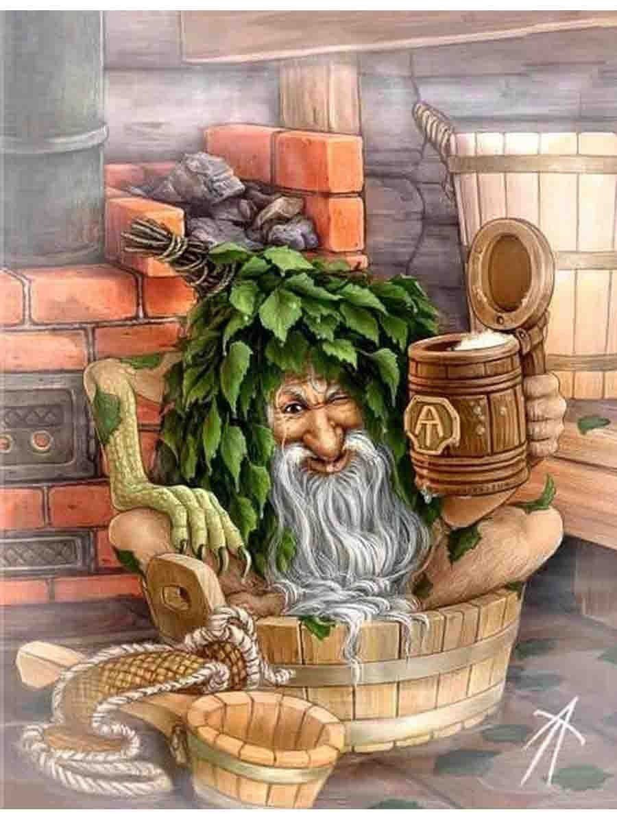 домовой - домовой, баня - оригинал