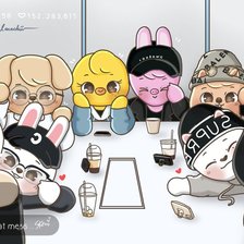 Схема вышивки «Skzoo»