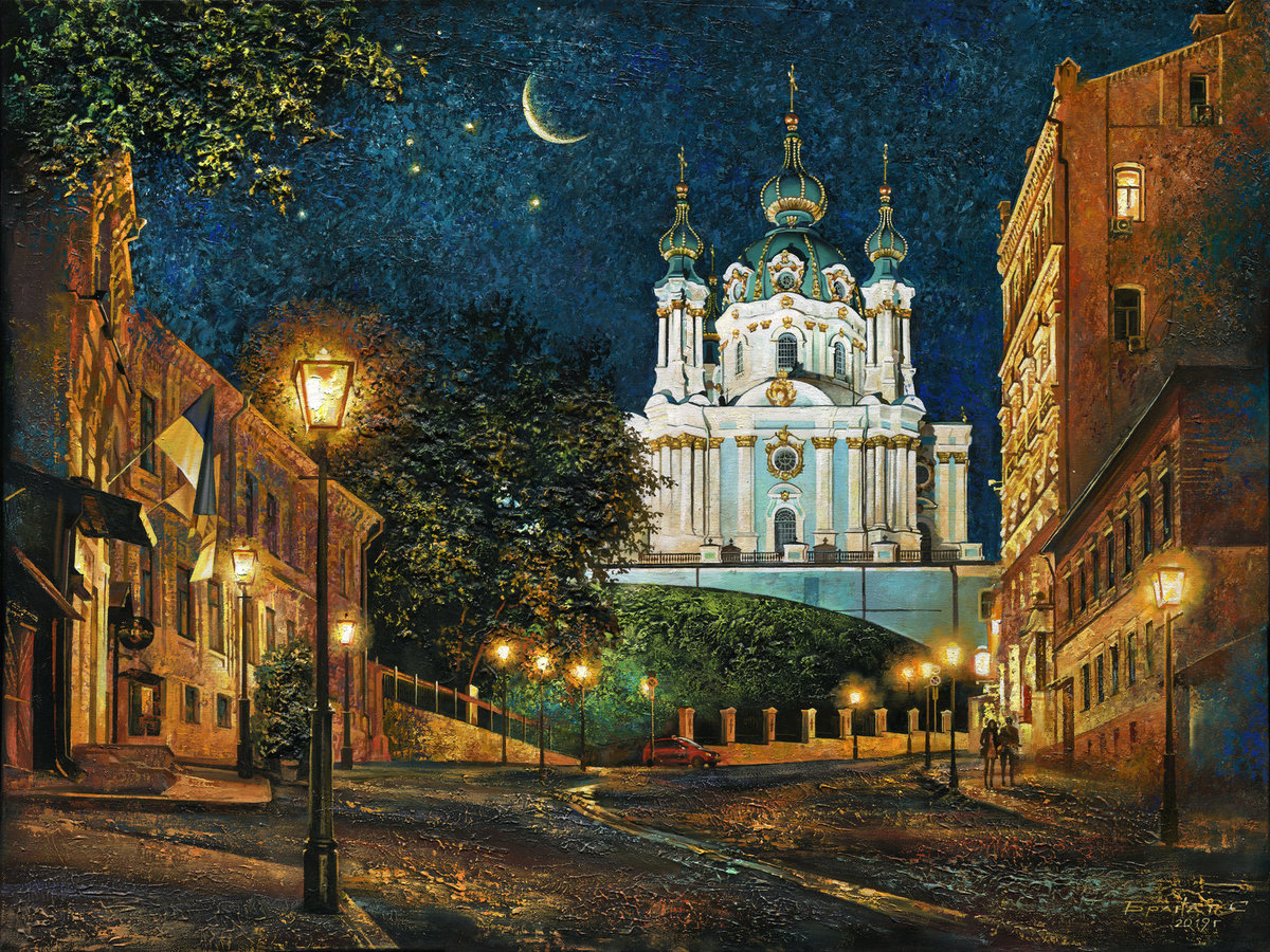 Киев - киев андреевский спуск - оригинал