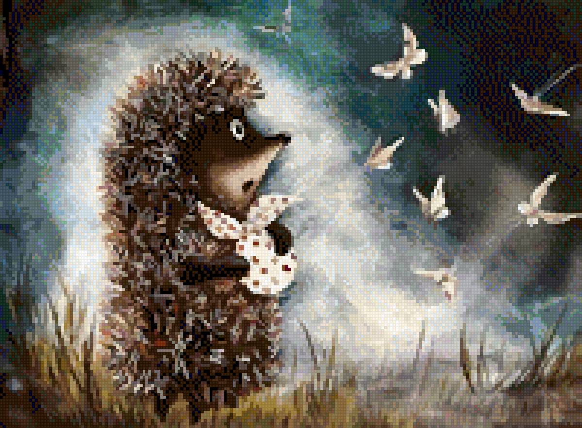 ежик в тумане - туман, сказка, ежик - предпросмотр