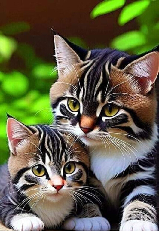 Кошки Табби - оригинал