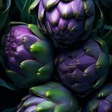 Схема вышивки «Фиолетовый букет»